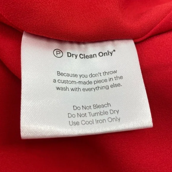 Fame and Partners The Lennox Dress in Cherry Red Size 8 New with Tags - Picture 14 of 15